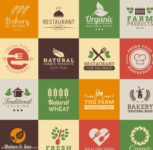 关键词:设计素材 16款彩色餐厅标志设 餐厅 餐饮 烘培 农产品 标志